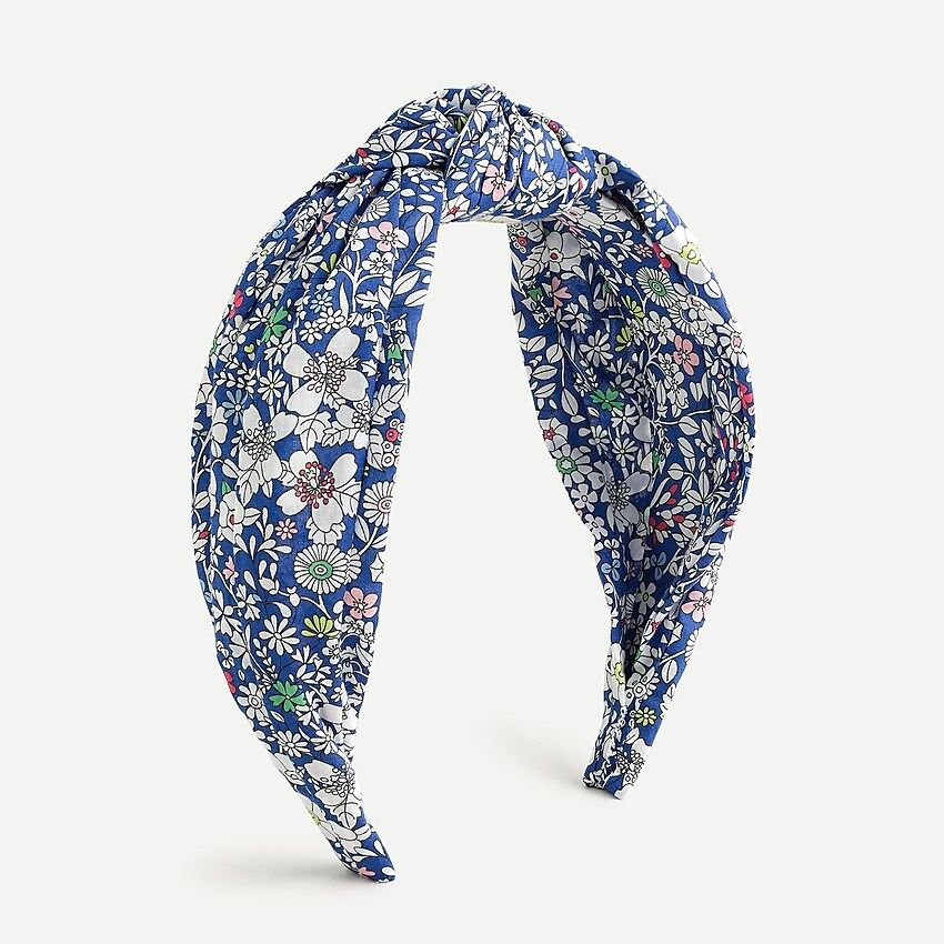 Turban knot headband in Liberty® print | J.Crew US