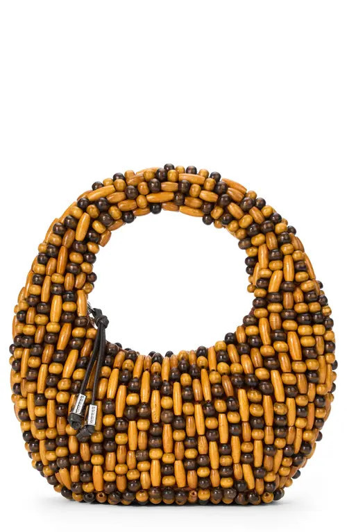 STAUD Reef Beaded Bag in Multi Wood Beads at Nordstrom | Nordstrom