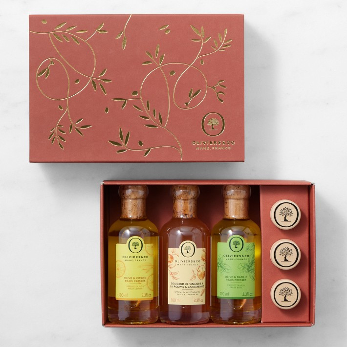 Oliviers & Co. Fruit Vinegar & Oil Gift Set Trio | Williams-Sonoma