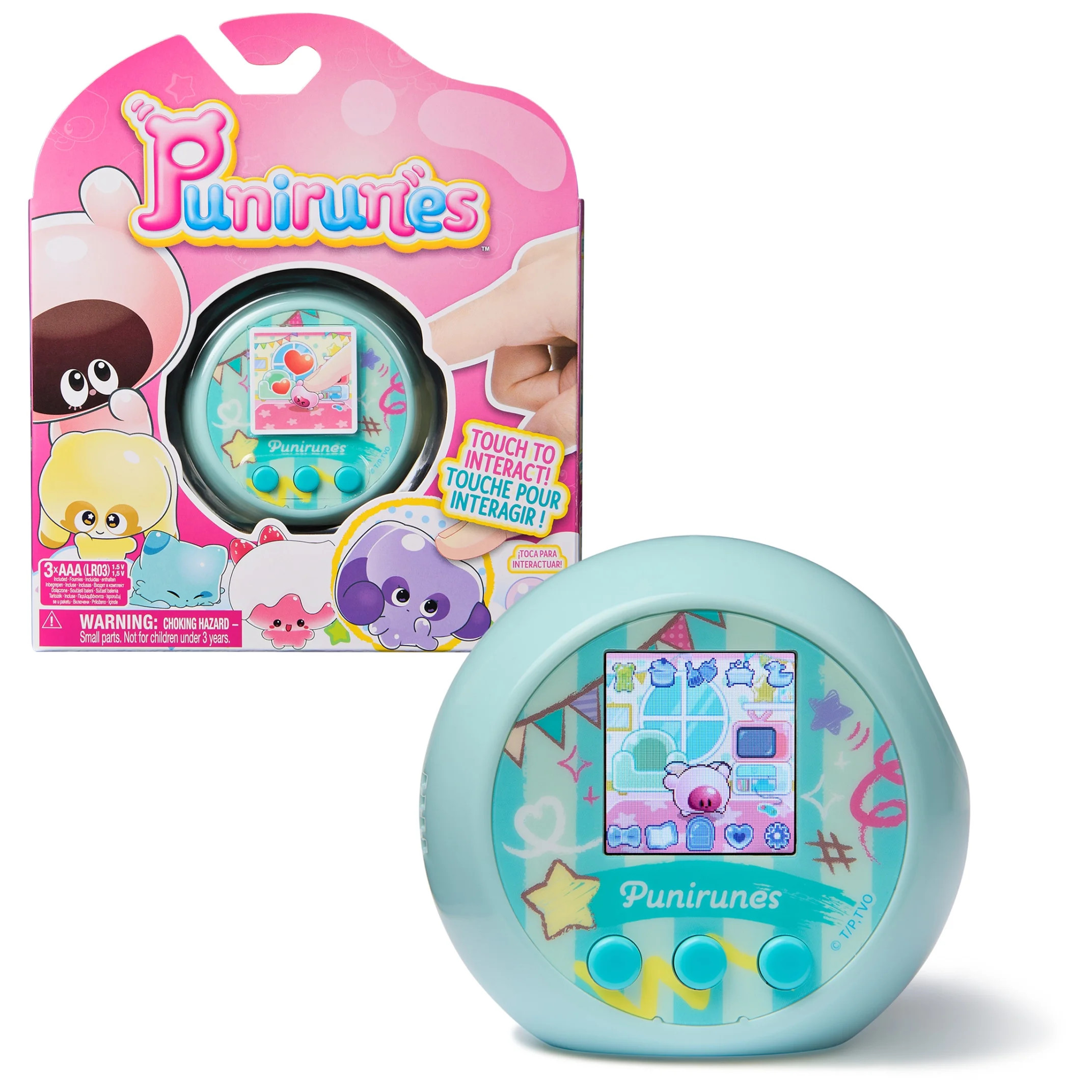 Punirunes, Interactive Digital Toy, 55 Squishy Characters Inside, Reacts to Touch, | Walmart (US)