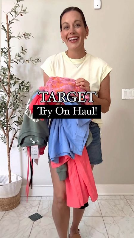 Target new arrivals! Target try on haul - target summer finds - target tees - target linen shorts

#LTKover40 #LTKstyletip #LTKfindsunder50