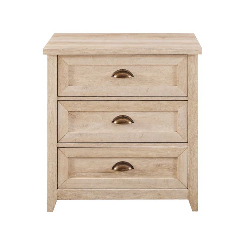 Selene 26'' Tall 3 - Drawer Nightstand | Wayfair North America