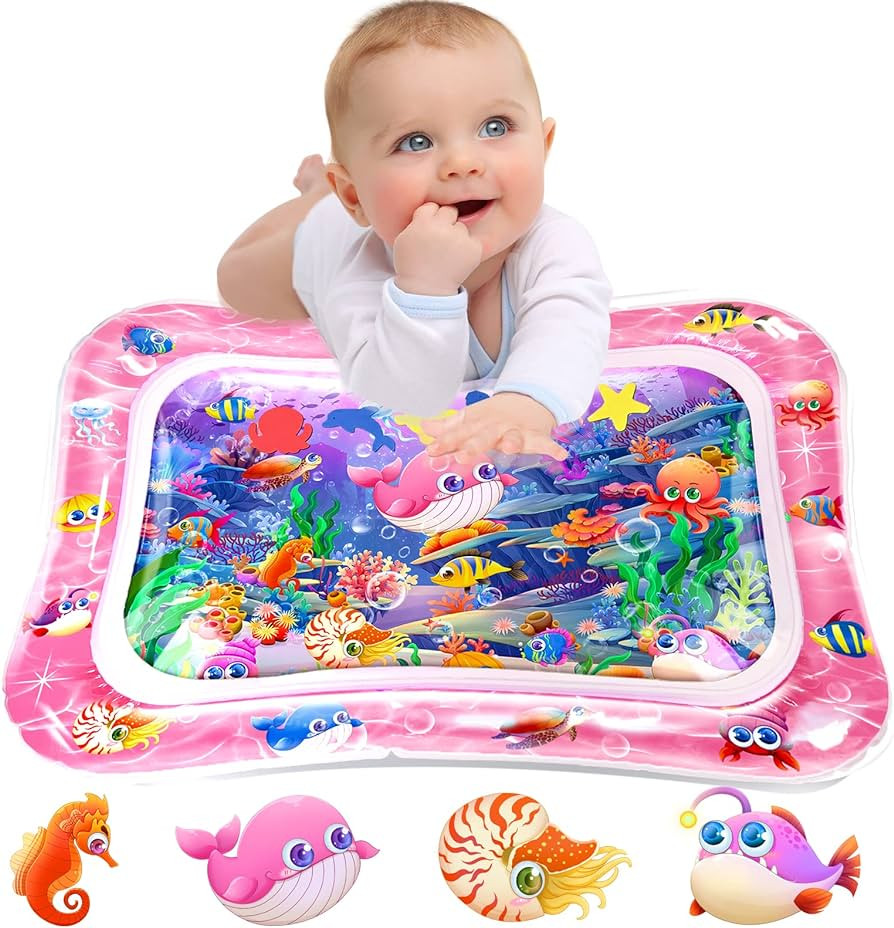 Infinno Tummy Time Mat Premium Baby Water Play Mat for Infants and Toddlers Baby Toys for 3 to 24... | Amazon (US)