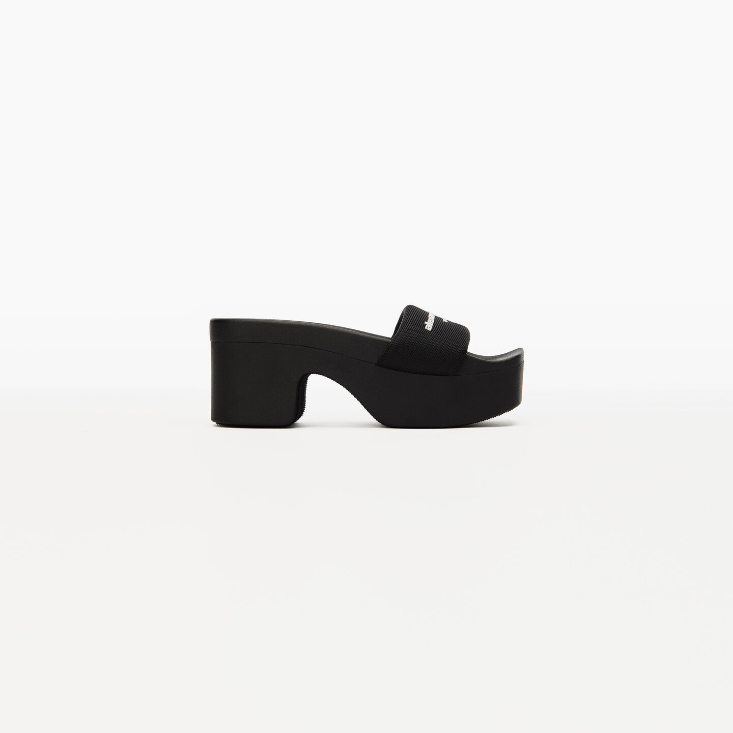 Alexander Wang Women's Aw Platform Slide In Nylon Black - IT Size 36 Regular | Alexander Wang