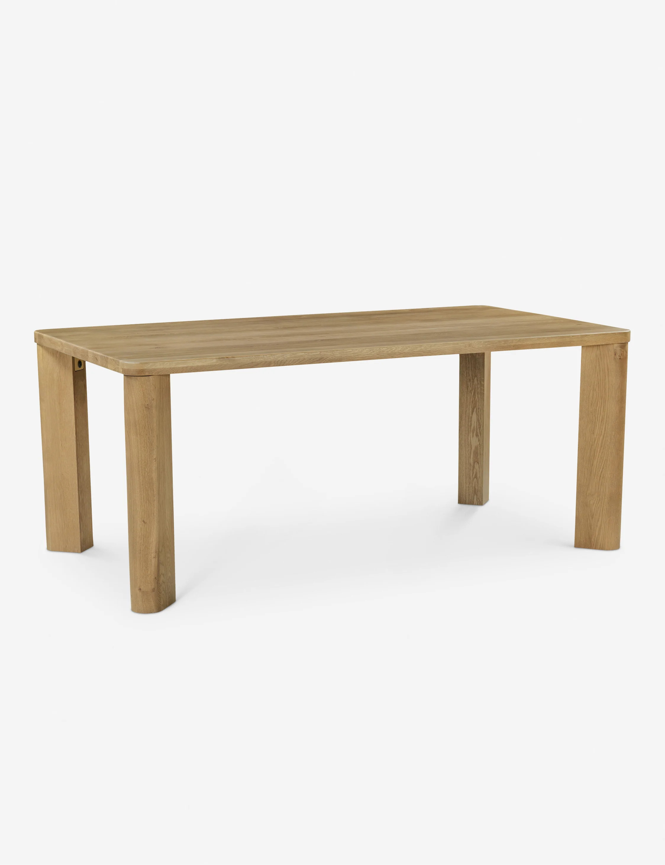 Nolan Dining Table, Natural, 72"W | Lulu and Georgia 