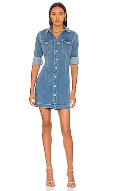 7 For All Mankind Button Up Dress in Santana from Revolve.com | Revolve Clothing (Global)