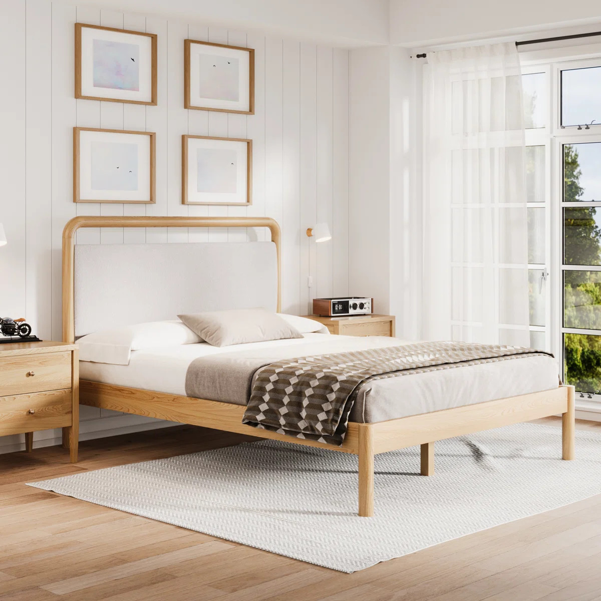 Palmer Solid Wood Bed | Wayfair North America