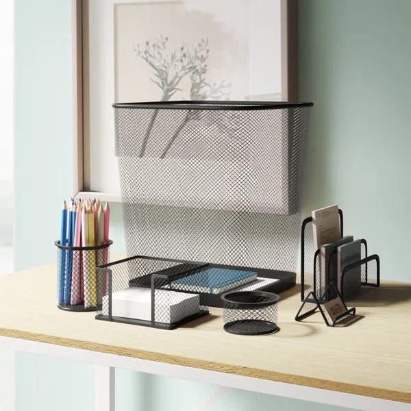 Wayfair Basics® Bontrager 6-Piece Desk Organizer Set | Wayfair North America