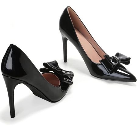 Black heels with bow on top
Perfect for any occasion
Formal, business casual



#LTKshoecrush #LTKstyletip #LTKfindsunder50