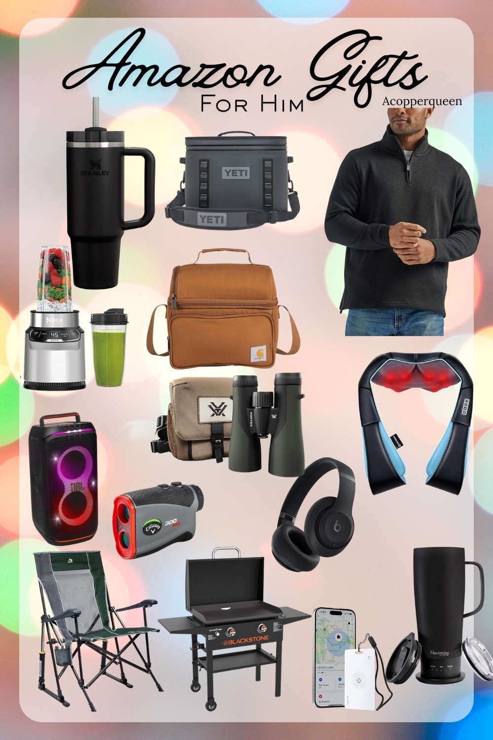 Why are guys so hard to shop for!?  Listing some great ideas, all from Amazon! #giftsforhim #Giftsforhusband #giftsforboyfriend

#LTKHoliday #LTKMens #LTKGiftGuide