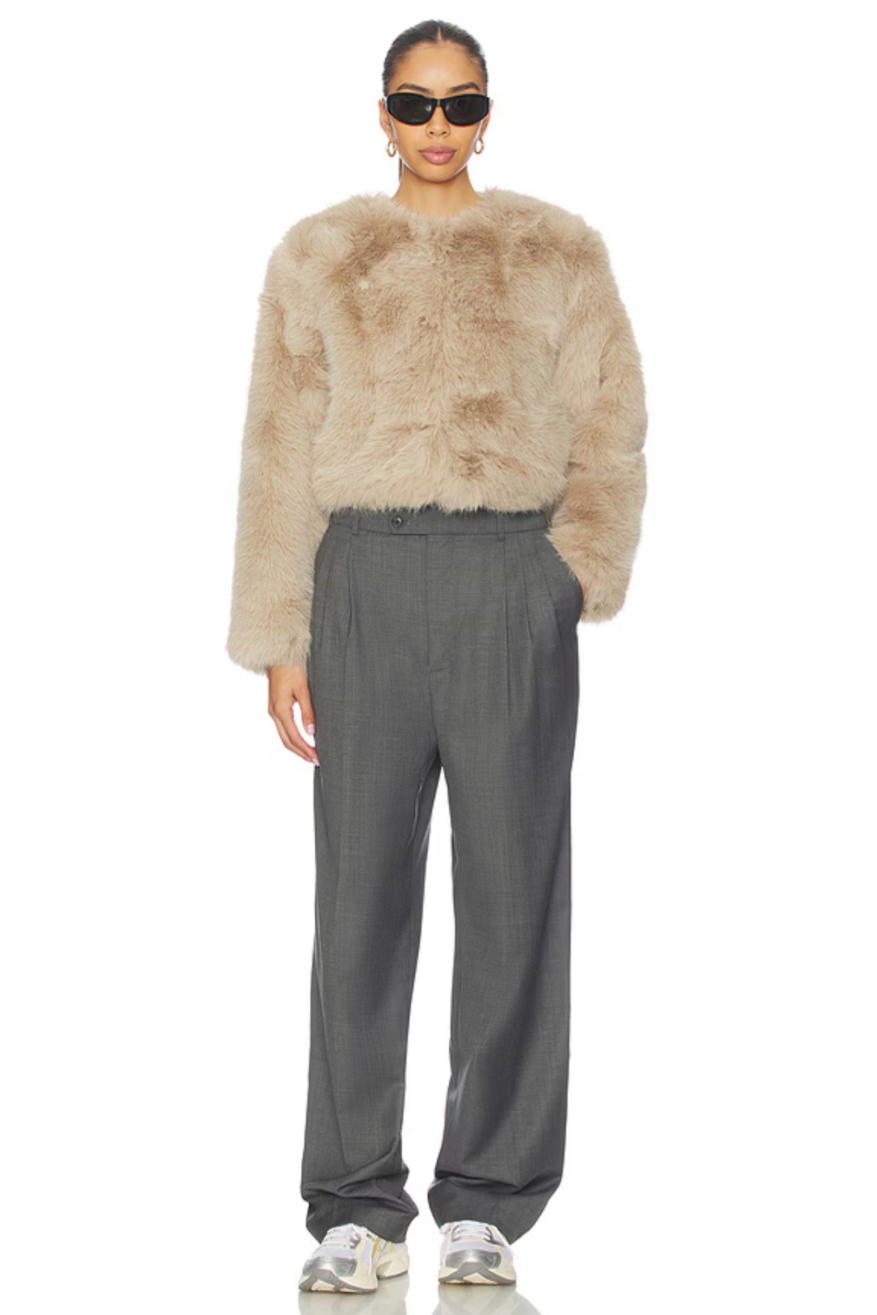 Cropped fur jacket / fall outfit inspo / fall / fit / faux fur. Great gift / Black Friday sale 

#LTKSeasonal #LTKTravel #LTKGiftGuide