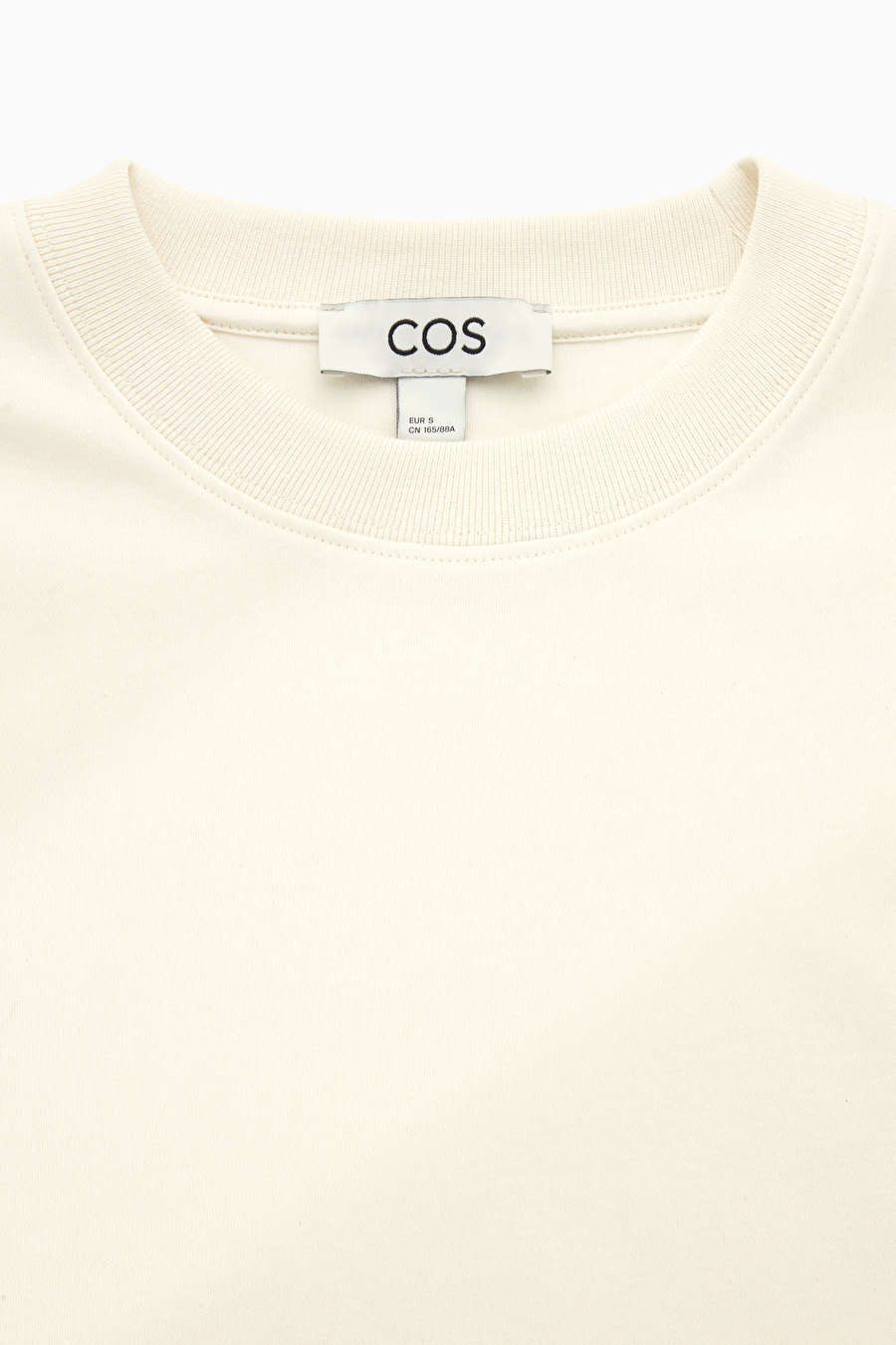 CLEAN CUT T-SHIRT - Light beige - COS | COS UK