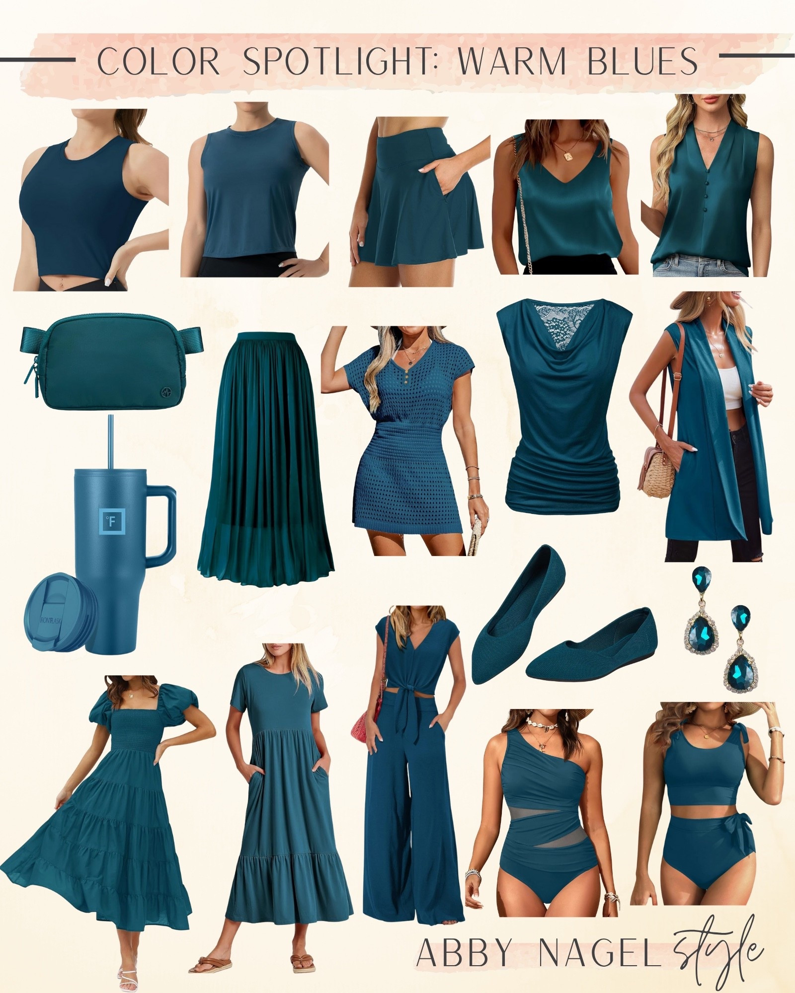 Warm Blues from Amazon.  Warm Navy Dresses.  Warm Navy Swim.  Warm Navy Tops.  Warm Navy athletics.  

#LTKSeasonal #LTKStyleTip #LTKFindsUnder50