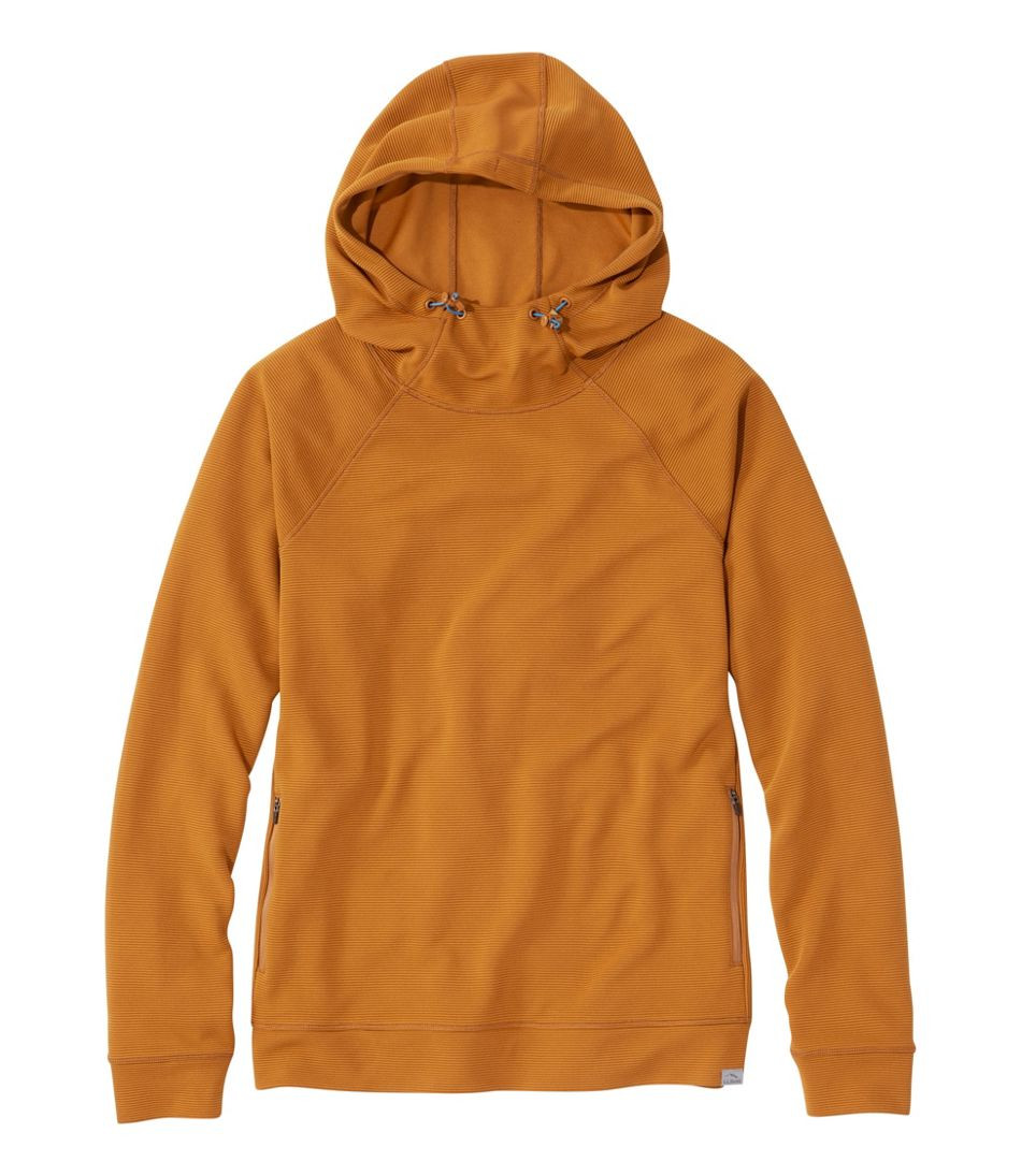 Women's VentureStretch Ottoman-Rib Hoodie | L.L. Bean