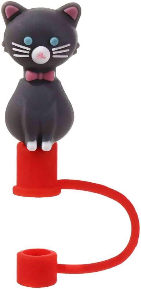 Beyonday Cute Animals Silicone Straw Plug, Reusable Cartoon Plugs Cover, Drinking Dust Cap, Splas... | Amazon (US)
