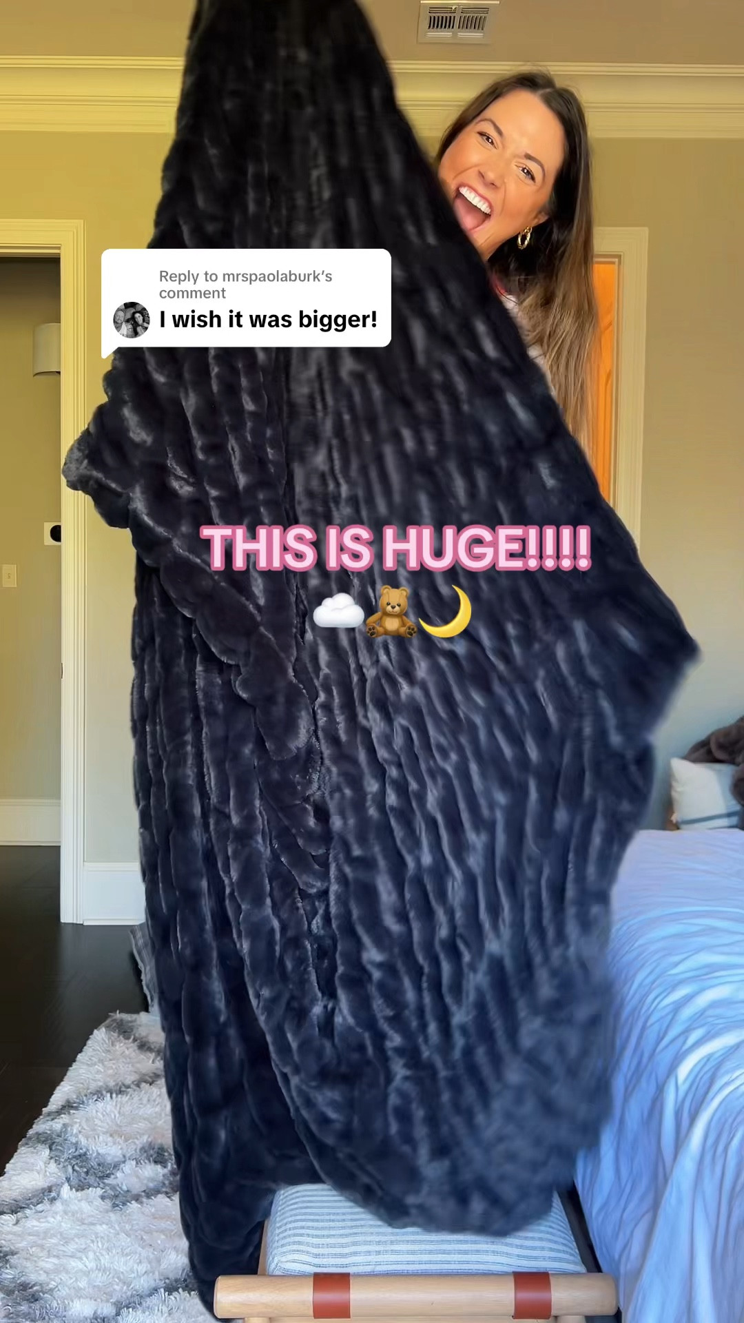This blanket is NEXT level ☁️🧸


#LTKHome #LTKFamily #LTKSaleAlert