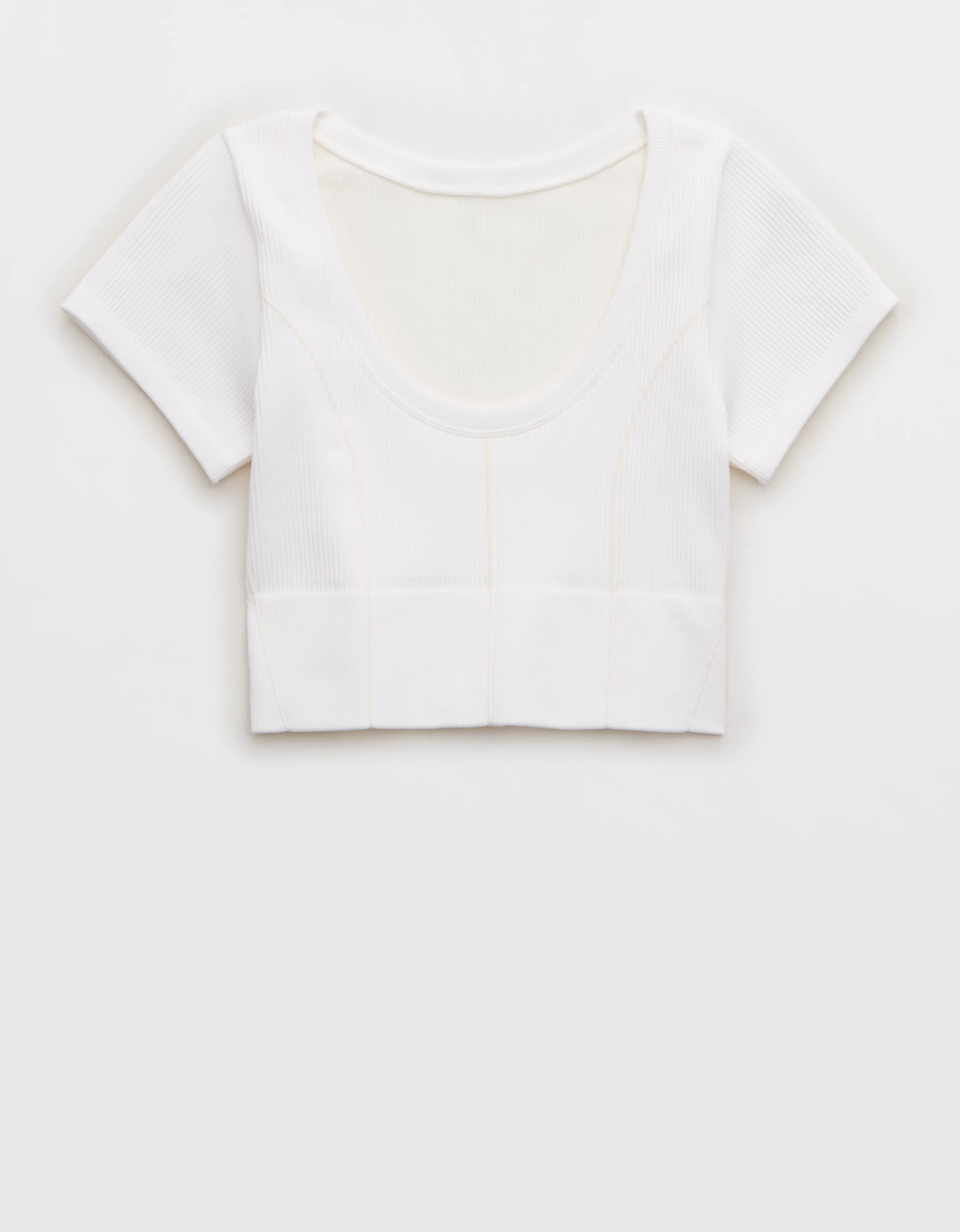 OFFLINE By Aerie Seamless Corset T-Shirt | Aerie