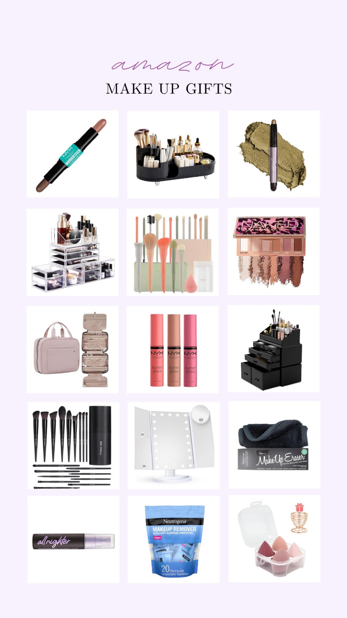 My favorite Amazon makeup gift ideas!

#LTKHoliday #LTKSeasonal #LTKGiftGuide