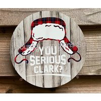 You Serious Clark Farmhouse Decor Wreath Sign Attachment Supplies Craft Metal | Etsy (US)