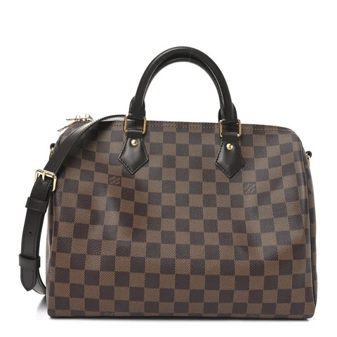 Damier Ebene Speedy Bandouliere 20 | FASHIONPHILE (US)