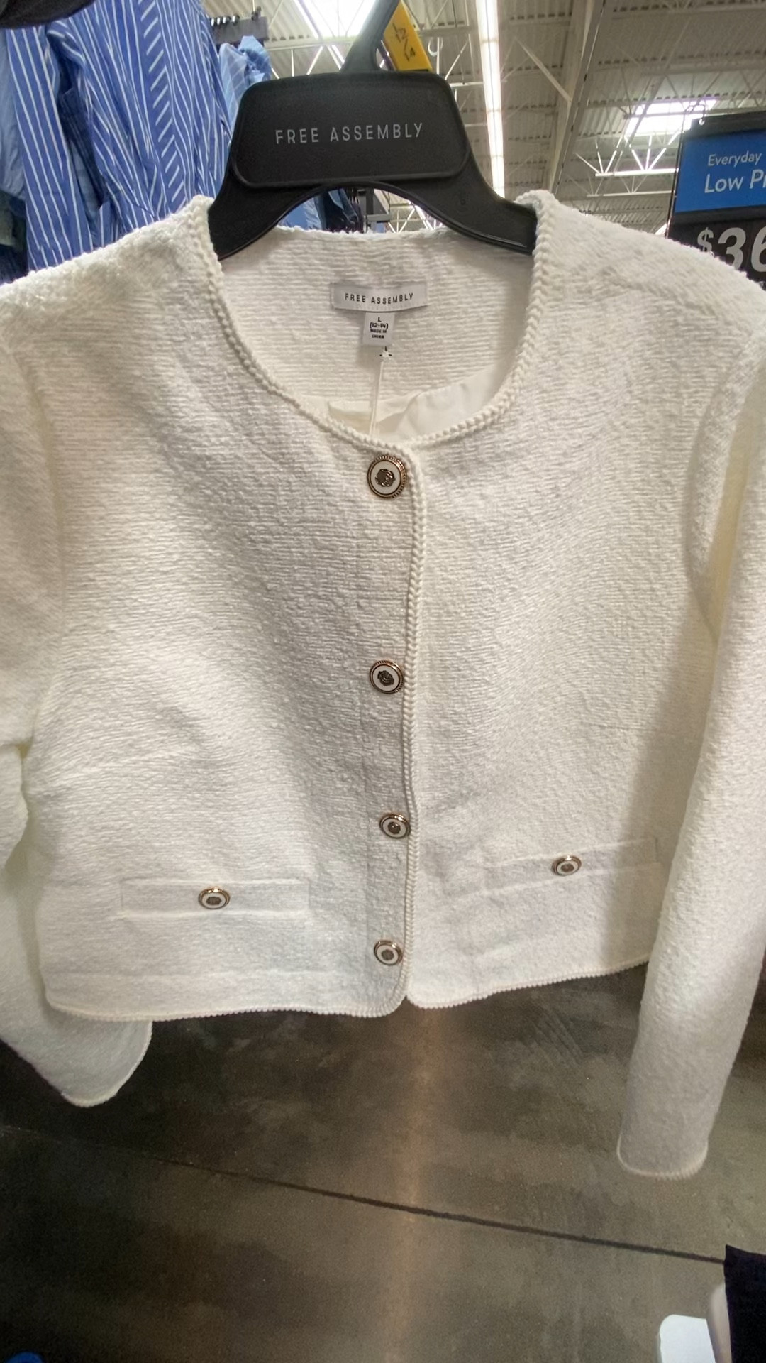 Easter outfit - this jacket gives a major look for less vibe,  also comes in navy 


#walmart #LTKvlog #jacket #boucle #easter #springoutfit 

#LTKU #LTKSeasonal #LTKOver40