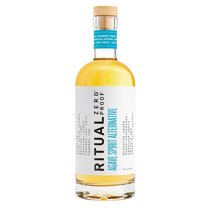 RITUAL ZERO PROOF Agave Spirit Alternative | Award-Winning Non-Alcoholic Spirit | 25.4 Fl Oz (750... | Amazon (US)