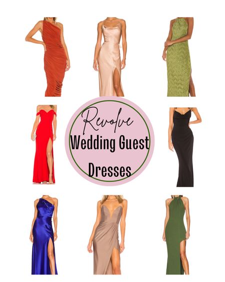 Revolve wedding guest dresses, midi dresses, maxi dresses, strapless, one shoulder 

#LTKwedding #LTKstyletip #LTKSeasonal