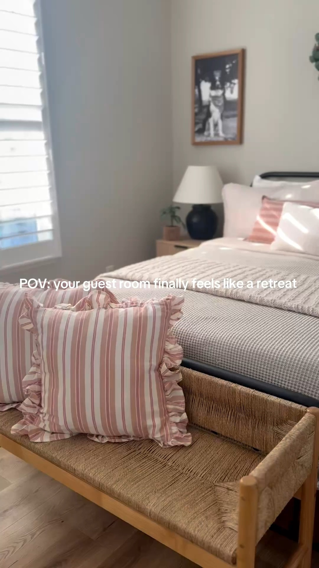 Guest room refresh 🤍
The coziest, most effortless neutral bed — styled for spring and beyond.

#LTKHome