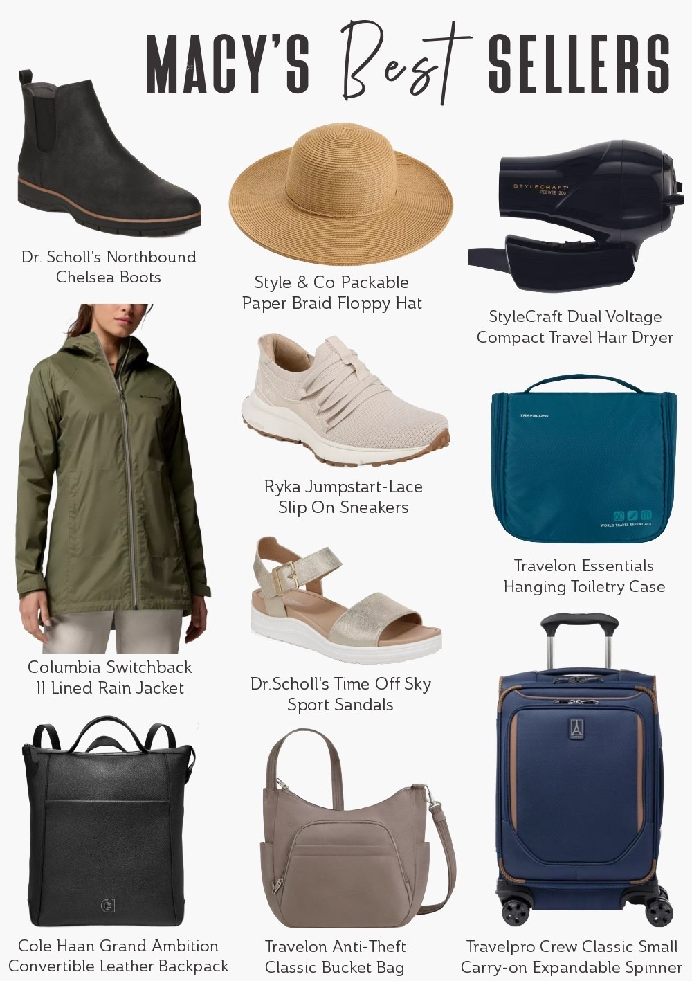 Just some of our community’s favorites on sale this weekend at Macy’s ✈️

#LTKtravel #LTKsale #LTKshoes