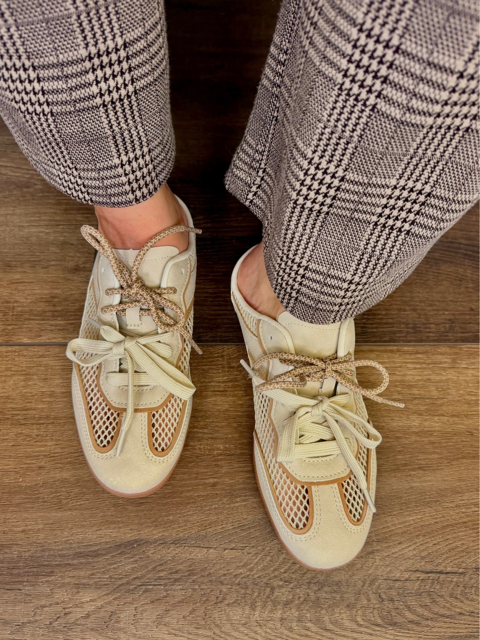 Lace up mesh mule sneakers with double laces by time and tru from Walmart! 

Runs TTS - comes in sizes 6-11 

Walmart fashion, Walmart finds, Walmart shoes, slip on sneakers, slip-on shoes, casual sneakers, comfortable sneakers, everyday shoes, walking shoes, travel shoes, mom style, athleisure, casual style, affordable fashion, affordable shoes, budget fashion, Walmart haul, fashion finds, everyday fashion, outfit inspiration, outfit ideas, comfy style, neutral sneakers, white sneakers, black sneakers, easy outfits, back to school style, fall fashion, spring fashion, versatile shoes, on the go style, under $25, Walmart deals, shoe finds, LTK, LTK fashion, women’s sneakers, comfortable style, capsule wardrobe, daily essentials

#LTKootd #LTKOver40 #LTKTravel
