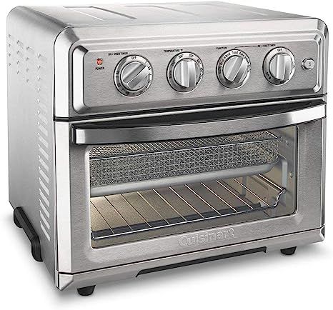Cuisinart TOA-60 Air Fryer Toaster Oven, Silver (Renewed) | Amazon (US)