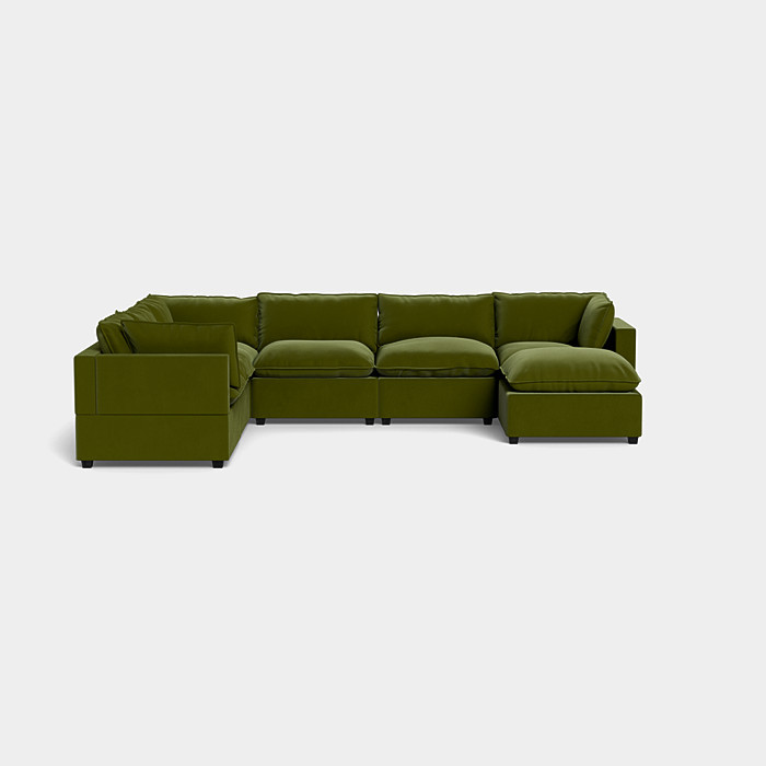 Kova Grand Corner + Ottoman | Albany Park