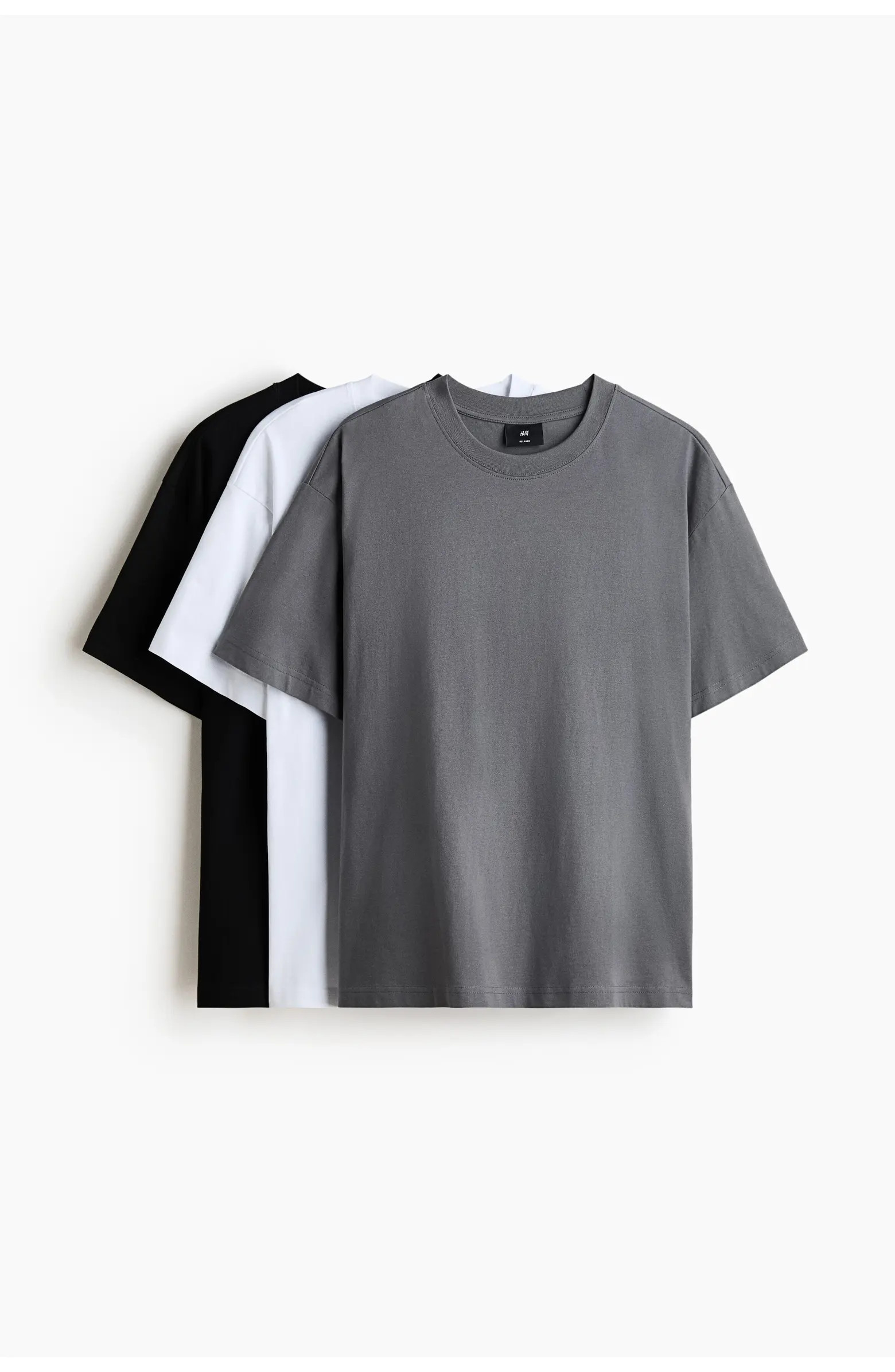 H&M 3-pack Relaxed Fit T-shirts | Nordstrom | Nordstrom