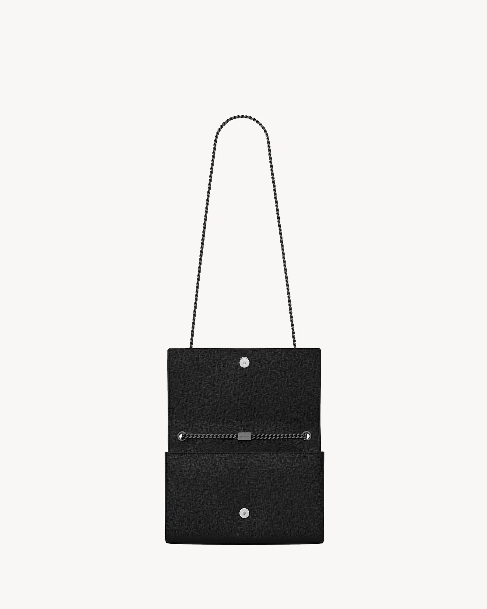 kate medium chain bag in grain de poudre embossed leather | Saint Laurent Inc. (Global)