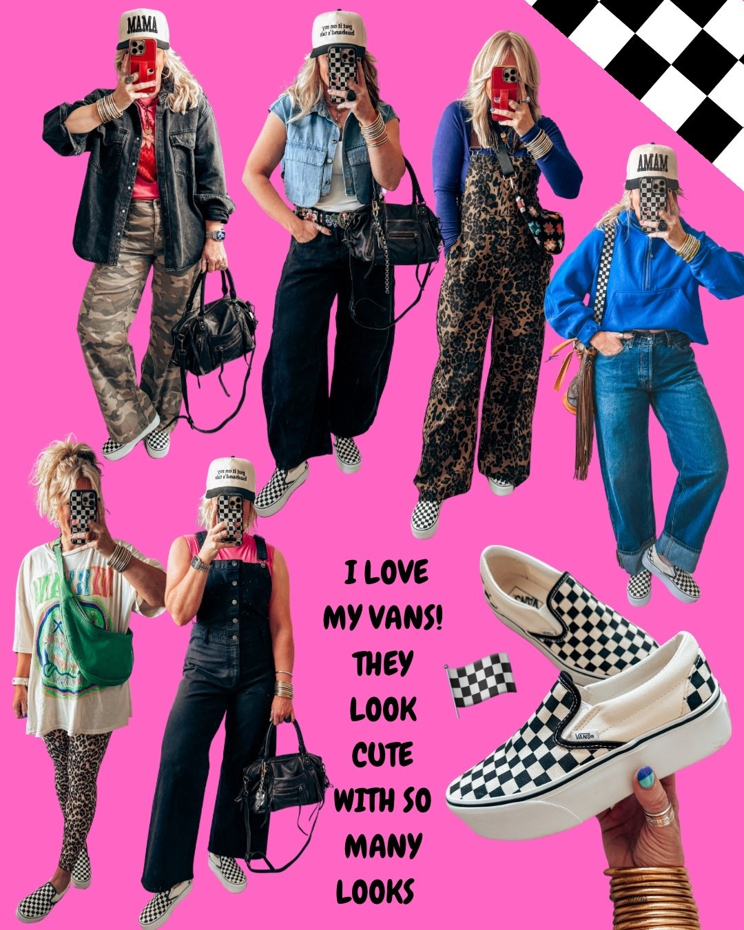 My platform Vans are some of my fav sneaks and they look cute with so many outfits. I size down one in them. I love to pattern mix these with camo and leopard print  

#LTKStyleTip #LTKShoeCrush #LTKFindsUnder100