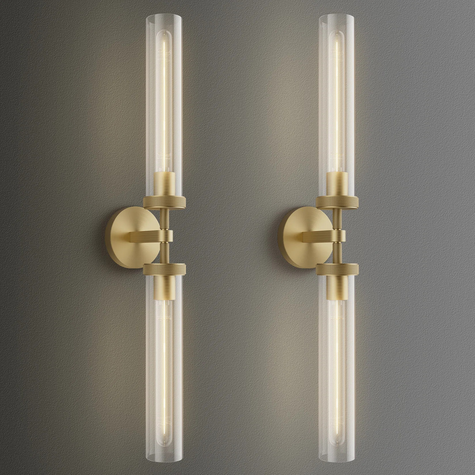 Twining 2 - Light Wallchiere Armed Sconce Gold Wall Sconces Mount Wall Lights(Including Bulbs) (S... | Wayfair North America