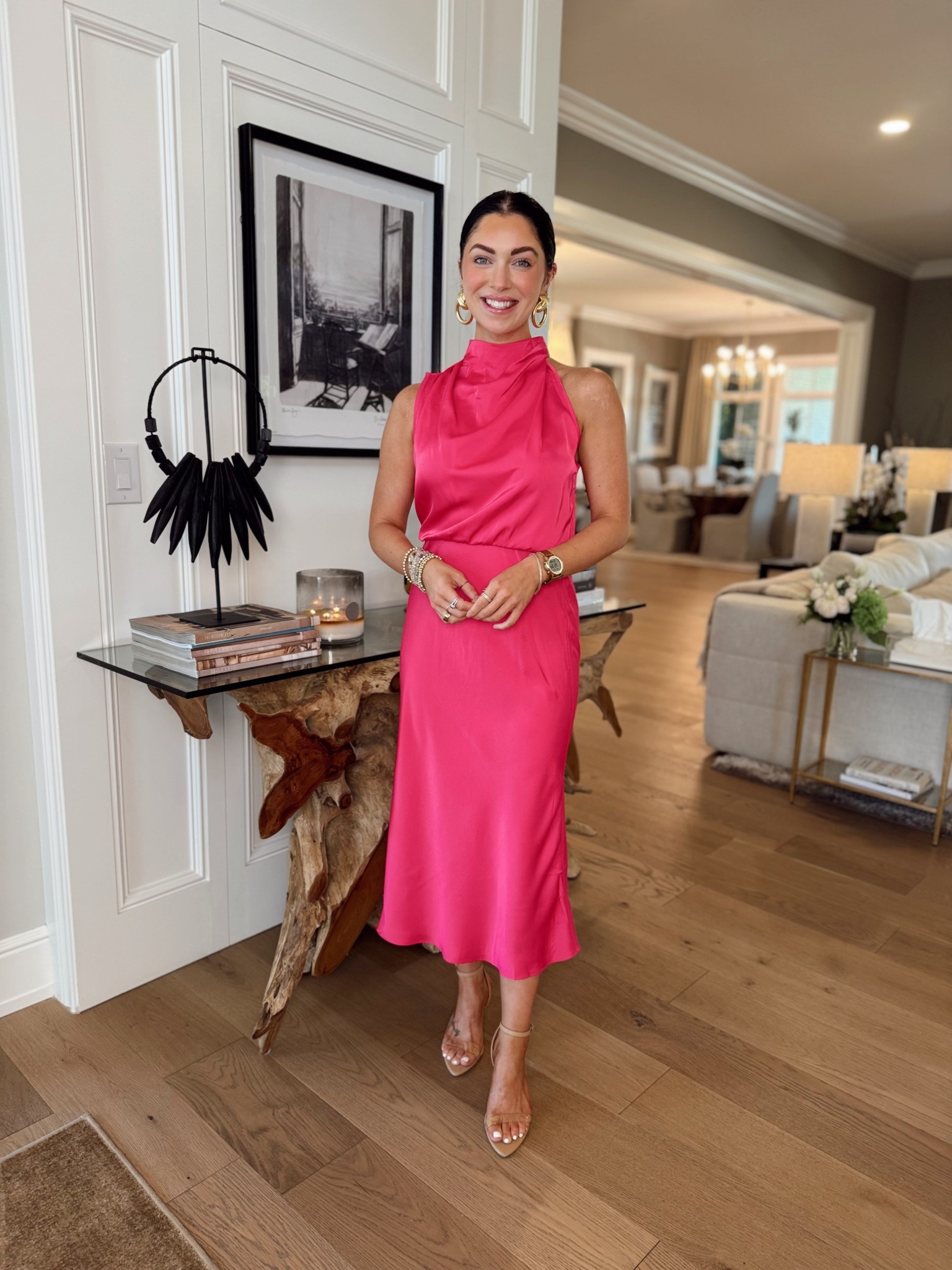 Size small in this dress! You guys have seen this dress many times over the years. I have the long sleeve version, I have the cocktail length version, I have this version…. And I have all of them in many colors! It is one of my favorite dresses. So flattering and truly great for any event.

#LTKFindsUnder50 #LTKParties #LTKStyleTip