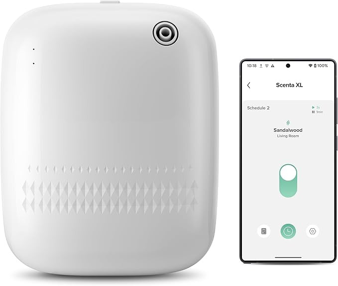 Airversa Waterless Essential Oil Diffuser for Home and Commercial Use, Up to 2000 sq ft 400 mL Ca... | Amazon (US)