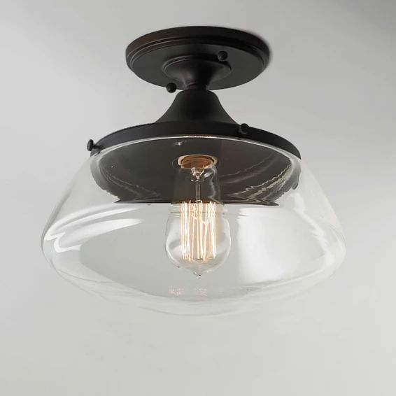 Modern Diner Ceiling Light - Flush Mount | Shades of Light