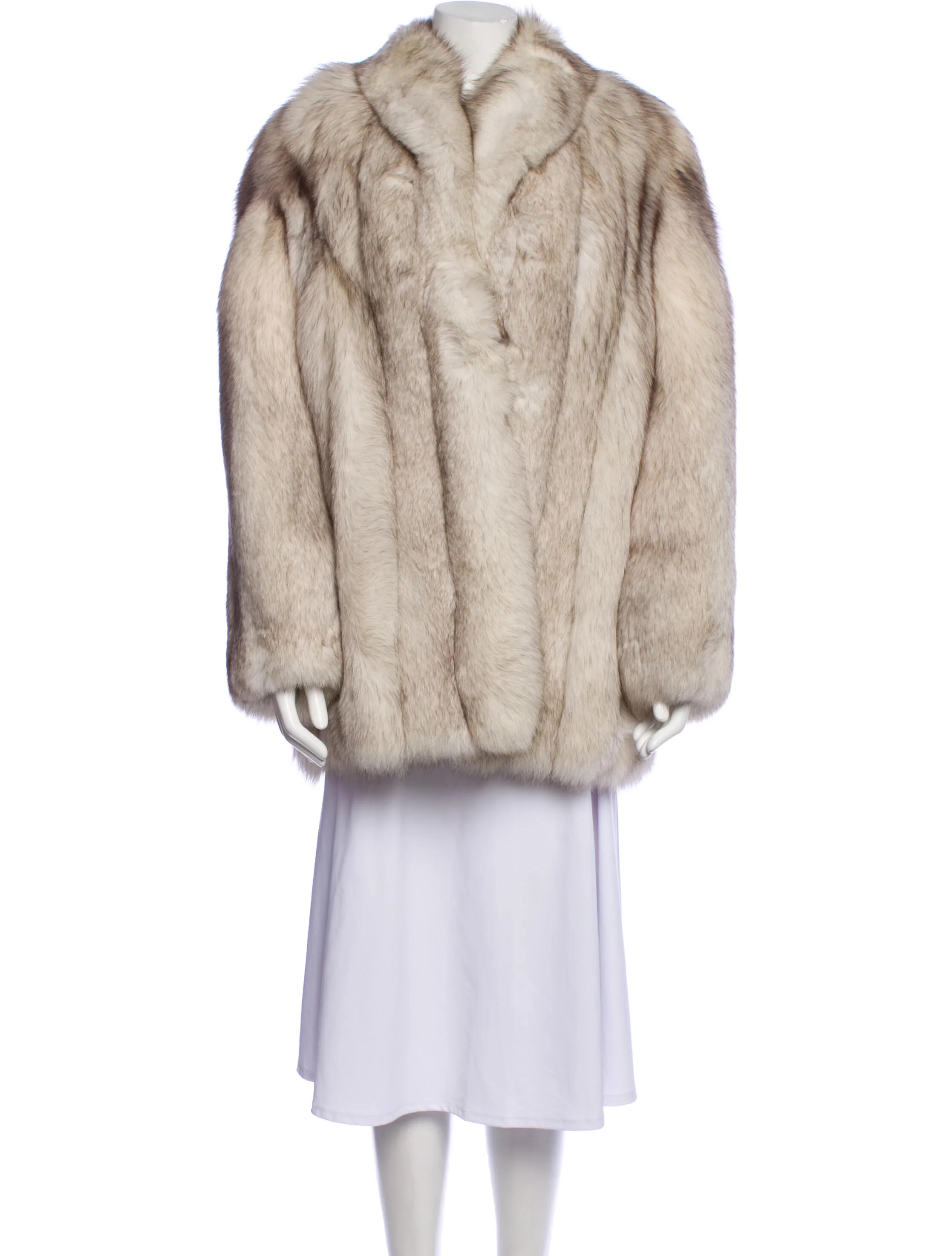 Vintage fox fur coat | The RealReal