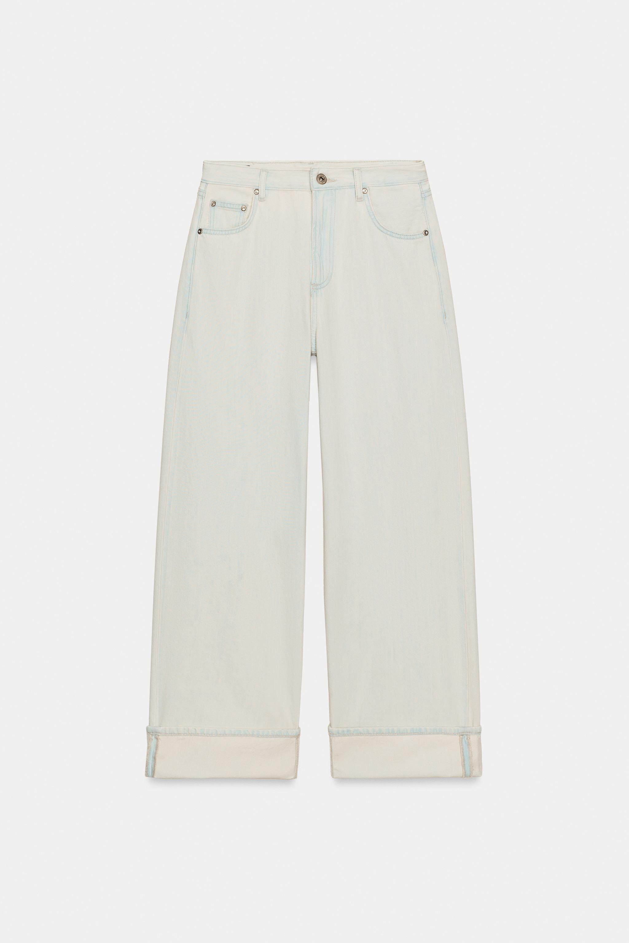 JEANS ZW COLLECTION BAGGY MIT MITTELHOHEM BUND | Zara DE
