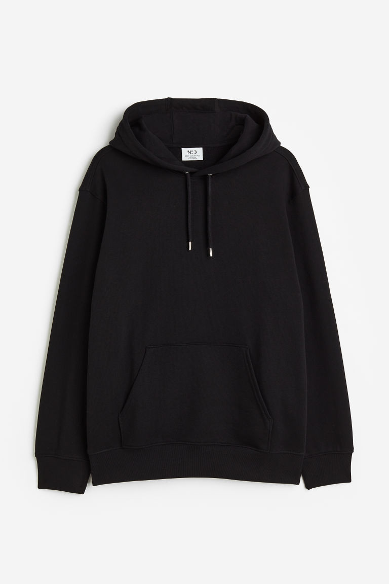 H & M - Essentials No 3: THE HOODIE - Black | H&M (UK, MY, IN, SG, PH, TW, HK)