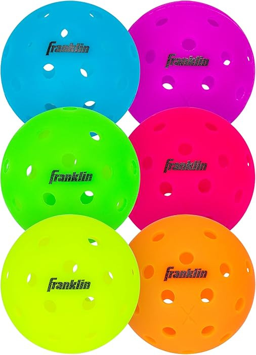 Franklin Sports X-40 Outdoor Pickleballs - Official Ball of USA Pickleball, APP Tour + US Open - ... | Amazon (US)