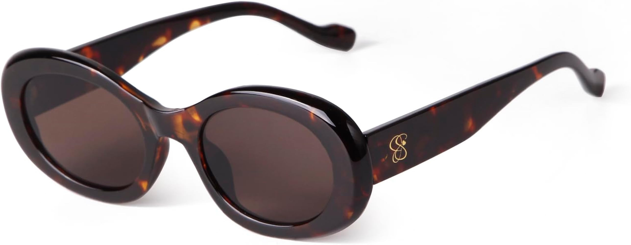 JUDOO Small Retro Oval Sunglasses for Women Men Small Face Vintage 90s Oval Sunglasses Shades Coo... | Amazon (US)