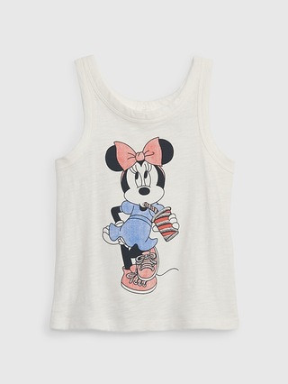 babyGap | Disney 100% Organic Cotton Minnie Mouse Tank Top | Gap (US)