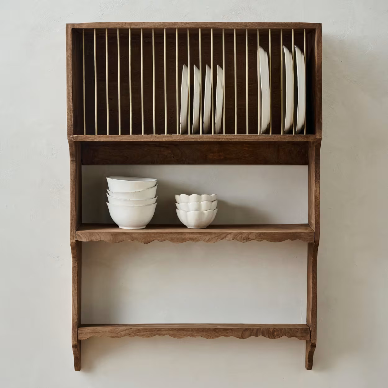 Quinn Wooden Dish Cabinet | Magnolia