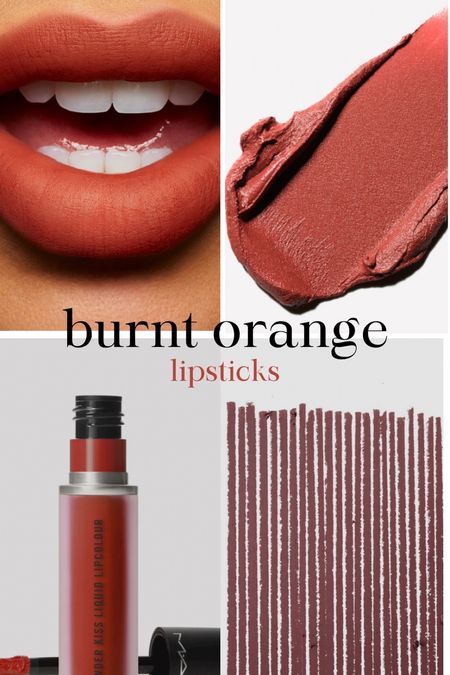 My favourite warm tone lipsticks and formulas! 

MAC powder kiss liquid lip in ‘Sorry not Sorry’ is the perfect reddy/orange lip 

Chicory lip liner by MAC is a go-to for a orangy lip 

For a more matte lip / bold colour, MAC matte lipstick in ‘chilli’ is a beautiful burnt orange 

#LTKeurope #LTKaustralia #LTKbeauty