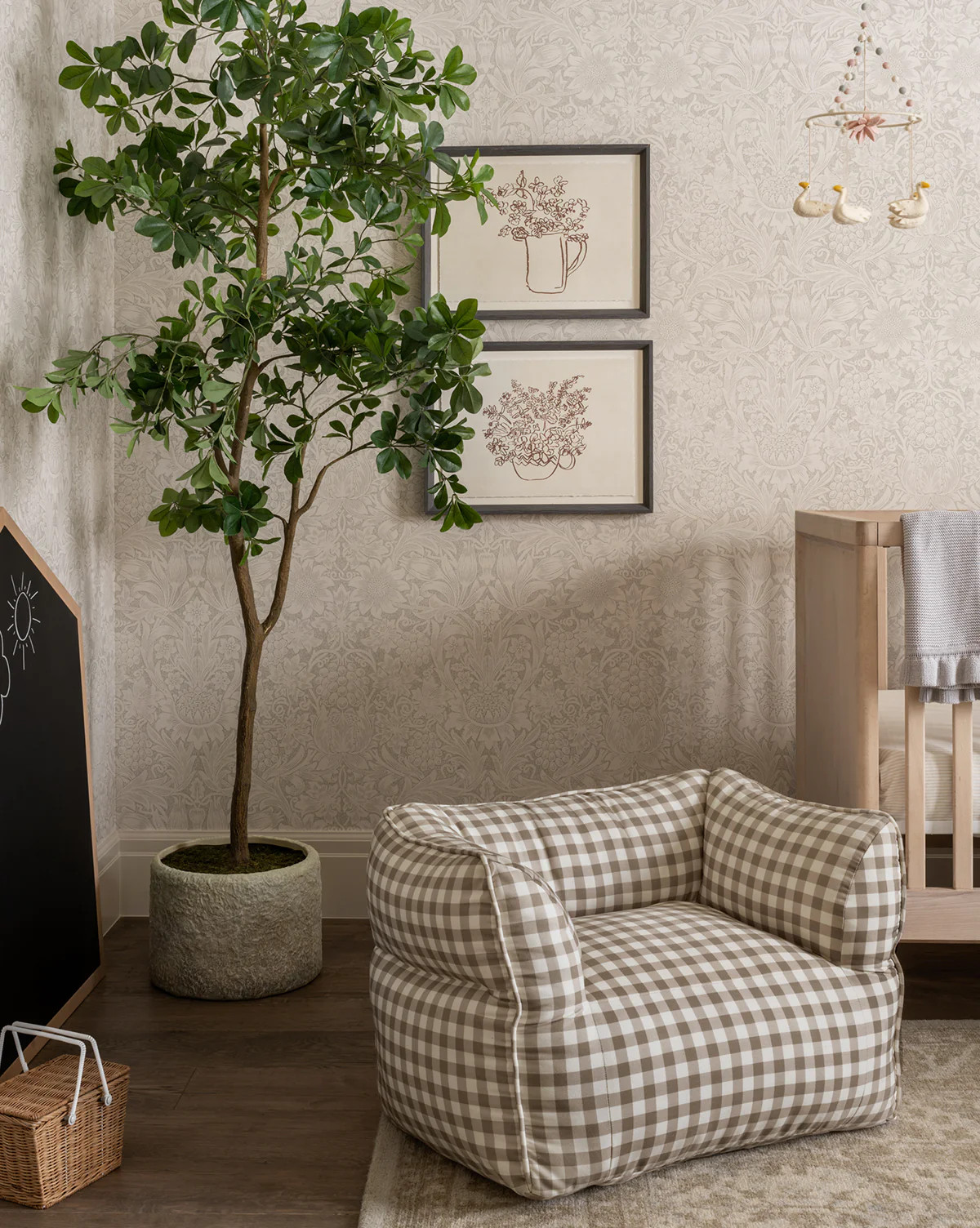 Gingham Kids Chair | McGee & Co. (US)