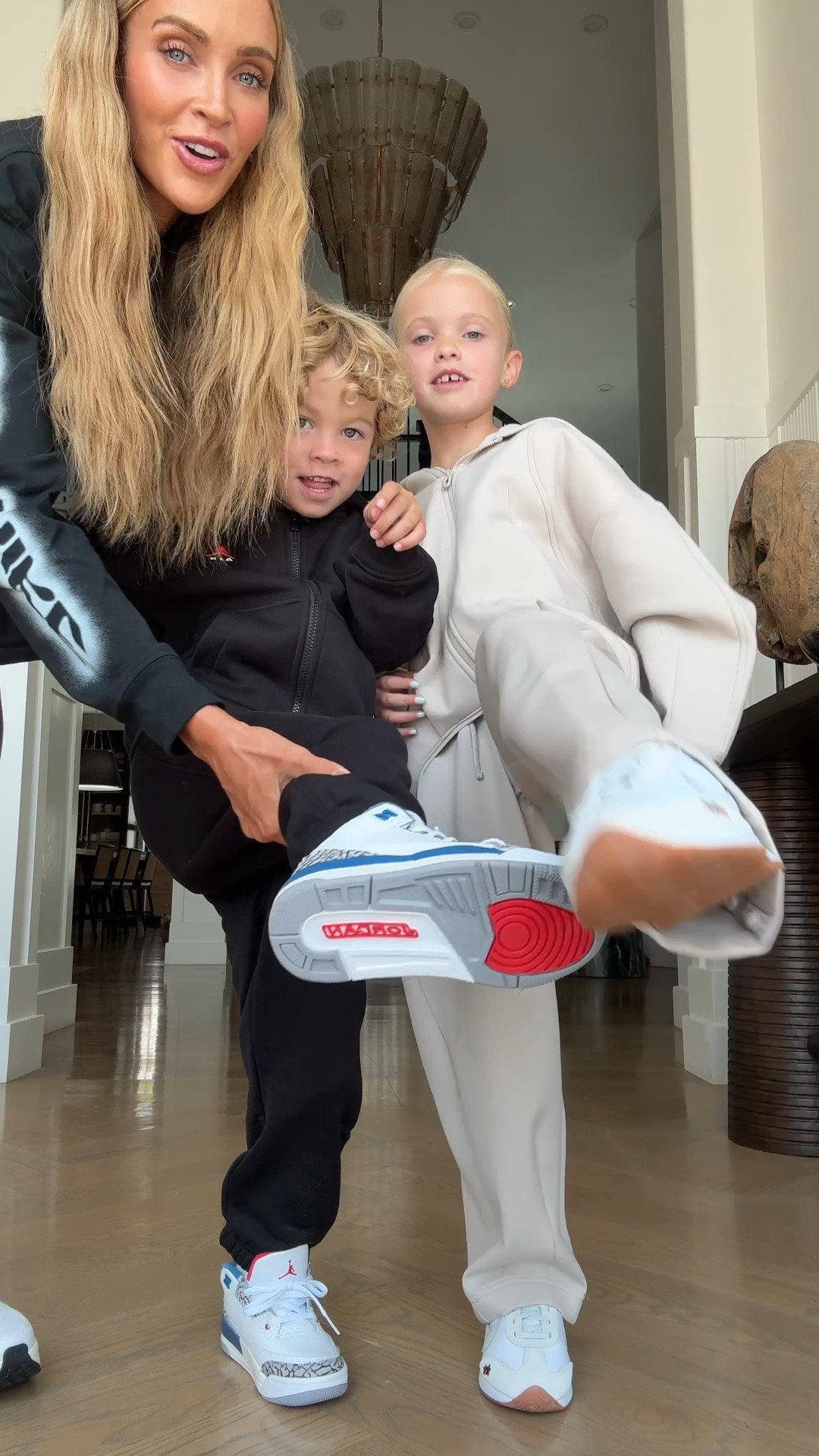 Showing you guys their fits 😂they are so obsessed! I’ll for sure be ordering Echo more colors and I know Chap will be wearing these constantly @nike #teamnike #ad