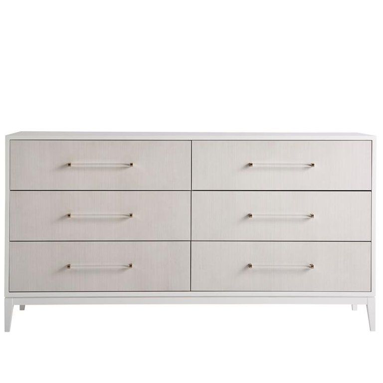 Miranda Kerr by Universal Furniture Brentwood Wood Dresser in White | Walmart (US)
